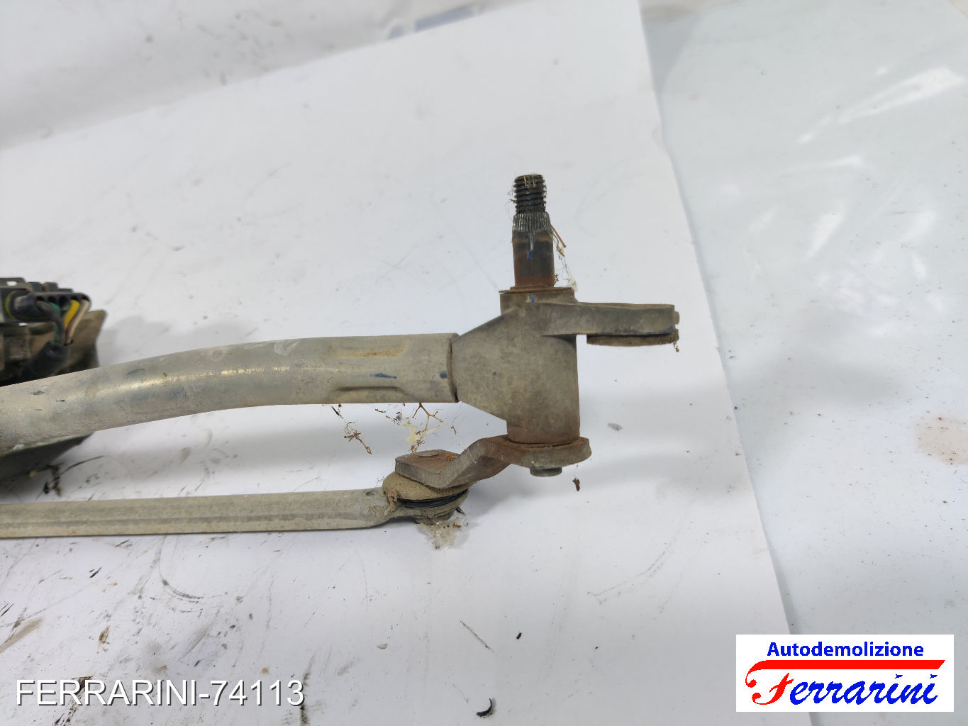 Spazzacqua Motorino Tergicristallo FIAT DOBLO 119, 223 2001-2010 anteriore 7