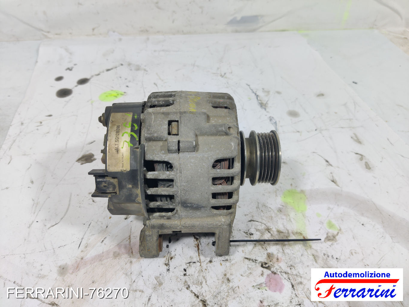 Alternatore RENAULT CLIO 2 BB, CB 1.5 DCI 2001-2009 8200306307, SG12B096 10