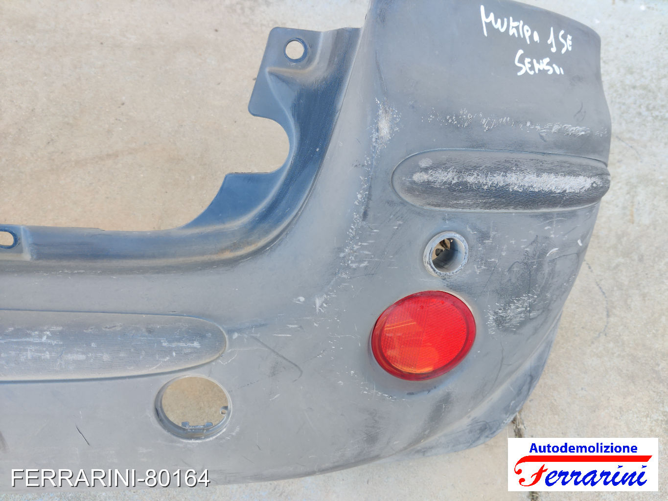 Paraurti FIAT MULTIPLA 186 1999-2010 Retro 735320101