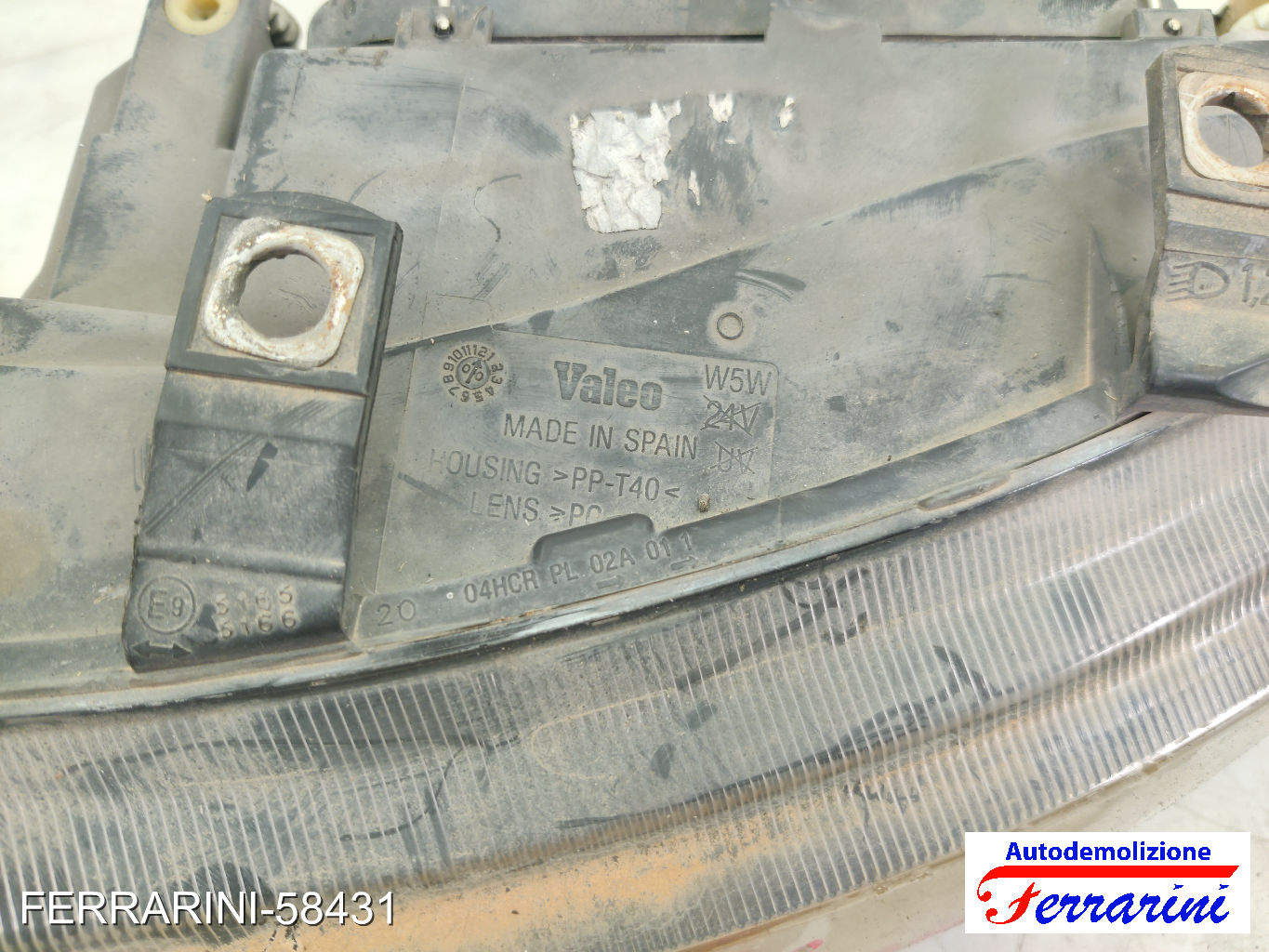 Faro Anteriore SEAT TOLEDO 2 1M2 1998-2004 sinistro, sx 1M1941015, 1M1941015A