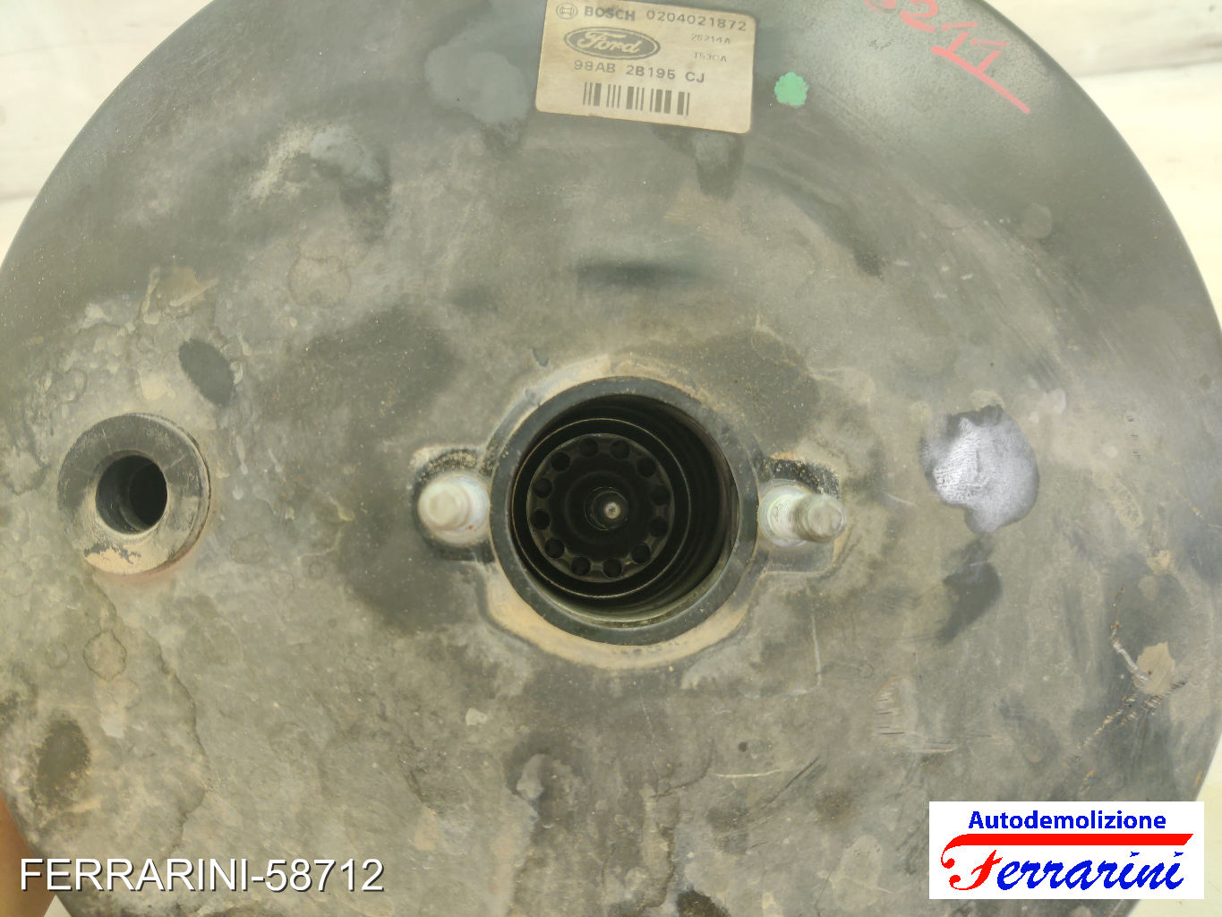 Servofreno FORD FOCUS DAW, DBW 1.8 TDCI 2001-2004 1073869, 1143913, 98AB2B195CG 7