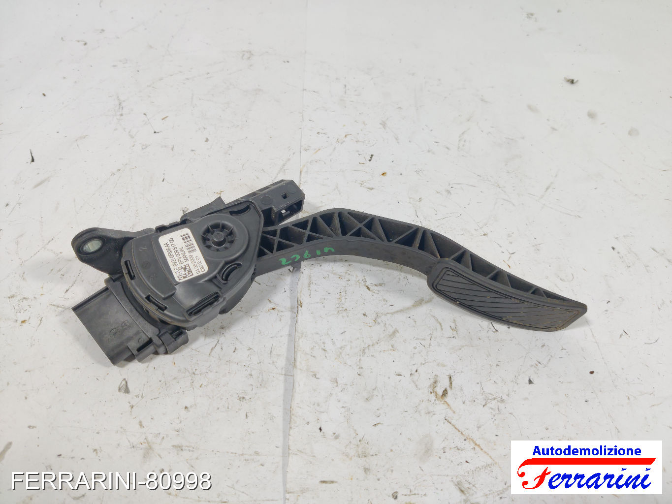 Pedale Acceleratore FORD FIESTA 6 CB1, CCN 1.4 TDCI 2008-2012 8V219F836AA
