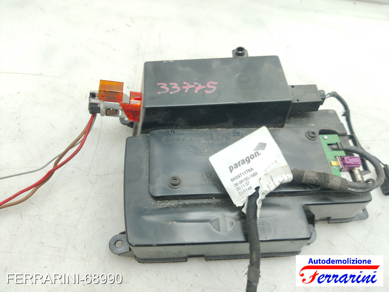 Fusibiliera Scatola Fusibili Body Computer AUDI A4 AT 8K5 2.0 TDI 2008-2015 7