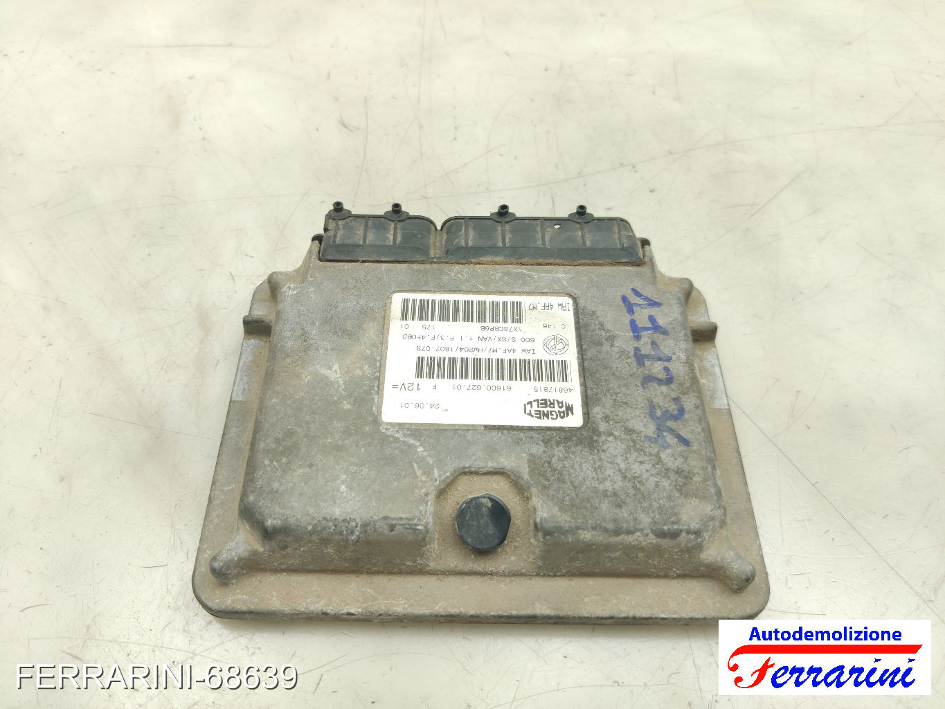 Kit Accensione FIAT SEICENTO 600 187 1.1 1998-2010 EB4AFM7R, 46817815, IAW4AFM7 6