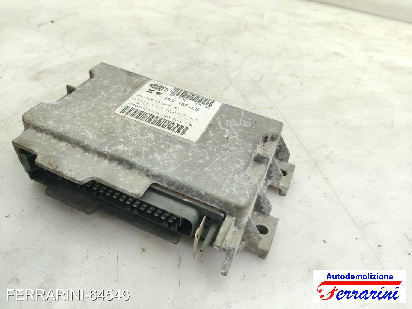 Centralina Motore FIAT PUNTO 176 55 1.1 1993-1999 46480662, DGMLHC38 7