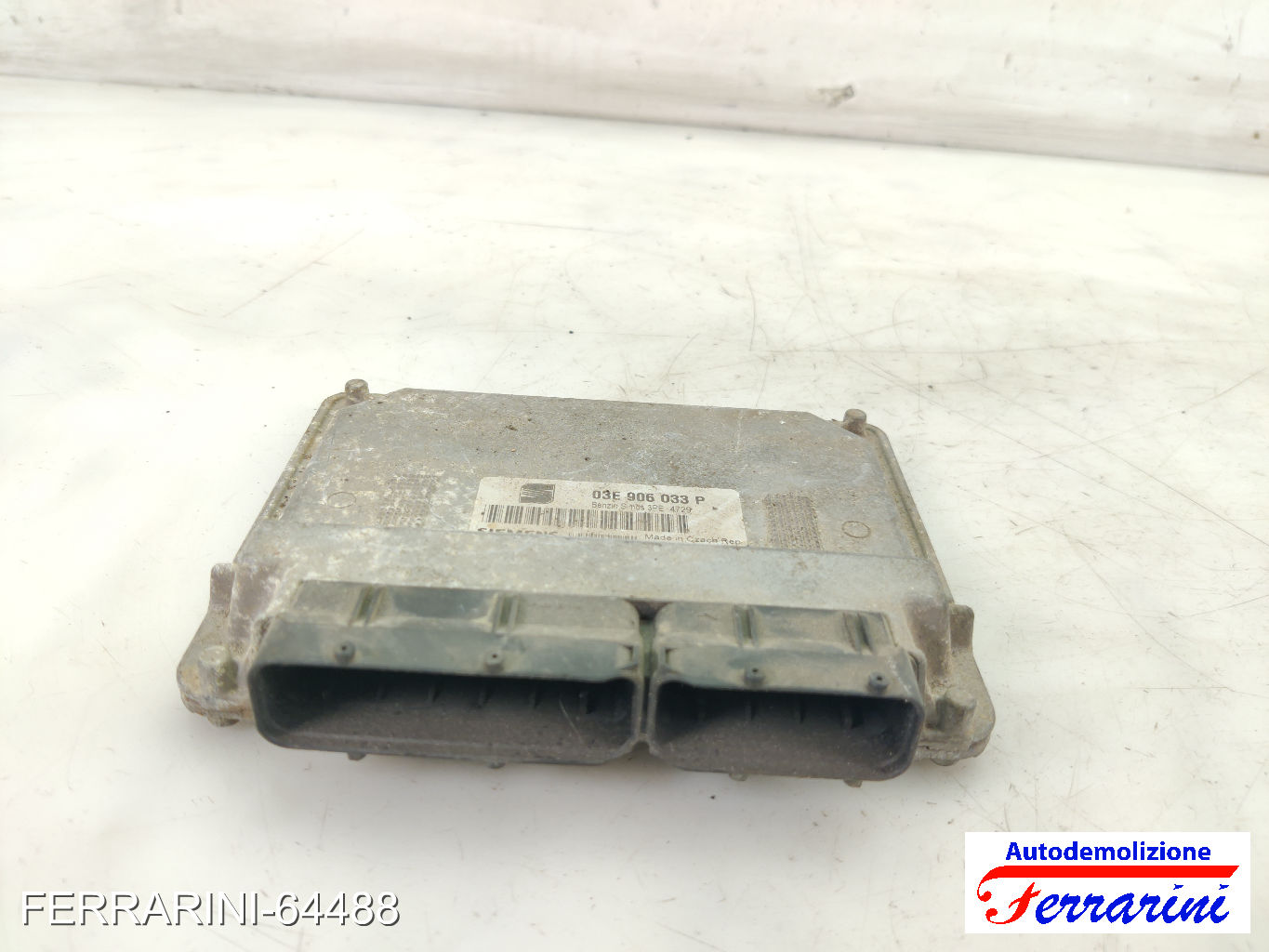 Centralina Motore SEAT IBIZA 3 6L1 1.2 2002-2006 03E906033P, 5WP40196, 330606