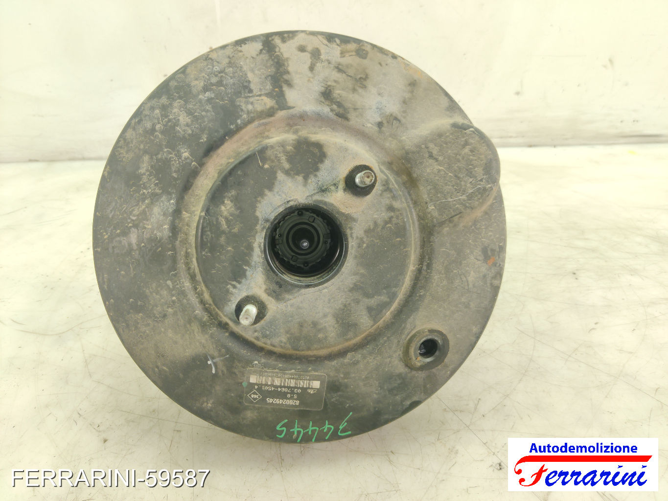 Servofreno RENAULT CLIO 3 BR0/1, CR0/1 1.2 16V 2005-2014 7701208837, 34445