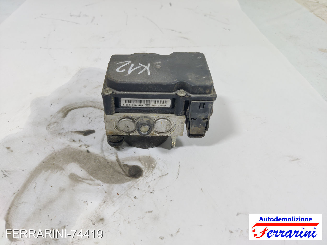 Centralina Pompa Abs NISSAN MICRA 3 K12 1.5 DCI 2003-2010 47660B060A, 0265800574 6