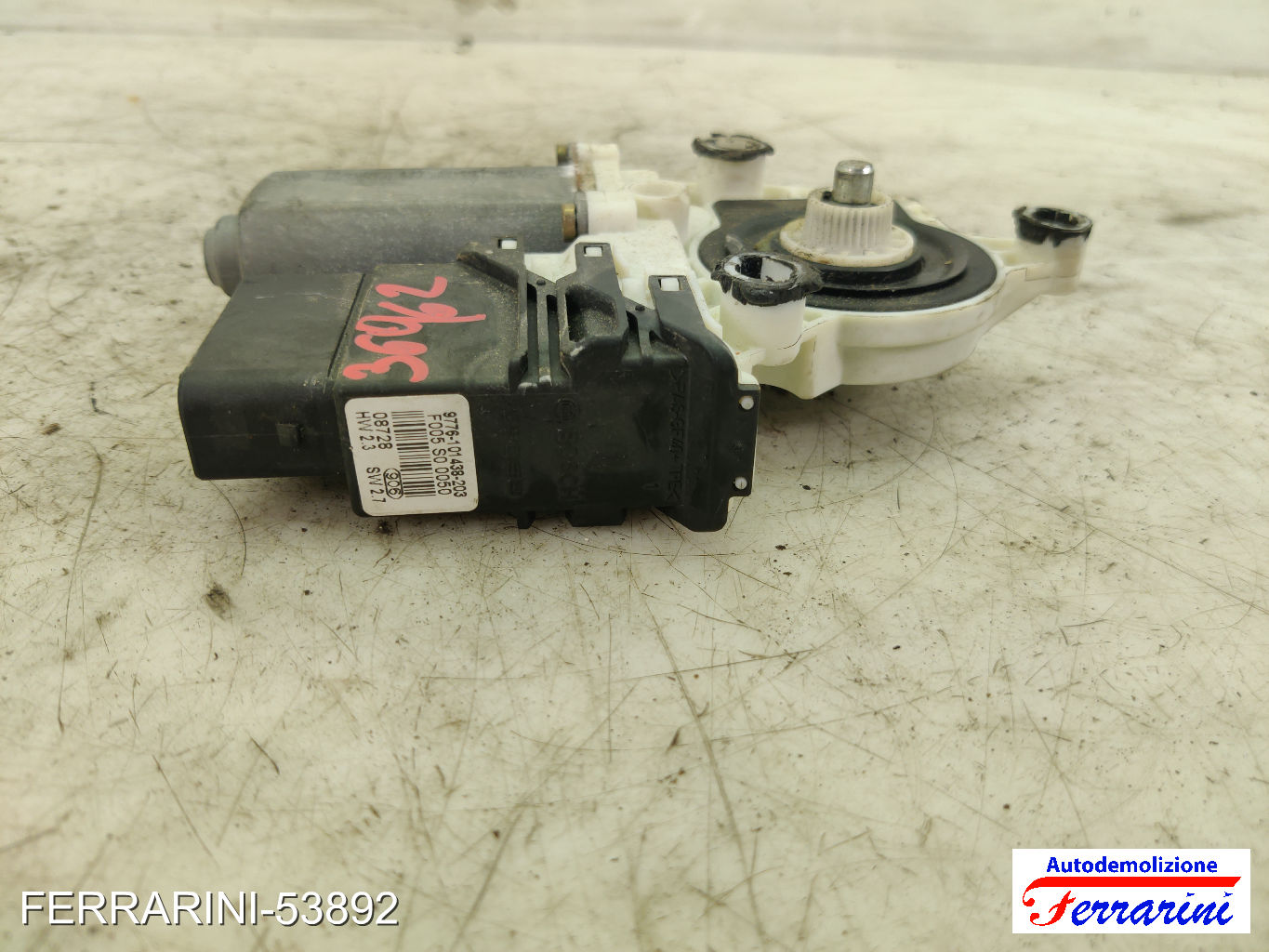 Motorino Alzavetro CITROEN C3 PICASSO SH 1.6 HDI 90 2010-2016 9776101438203 8