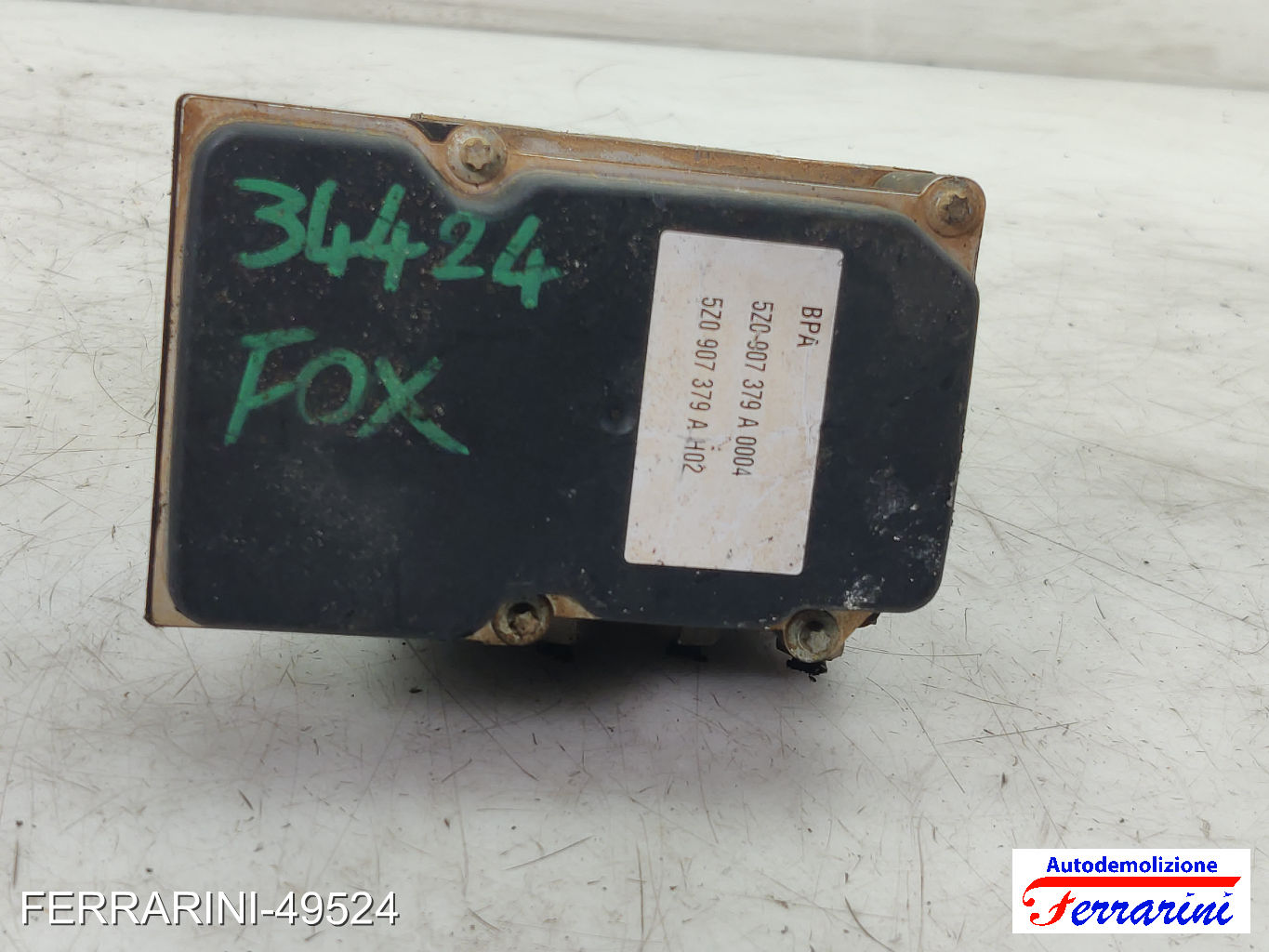 Centralina Pompa Abs VW FOX 5Z1, 5Z3, 5Z4 1.4 TDI 2005-2009 5Z0907379A0004 11