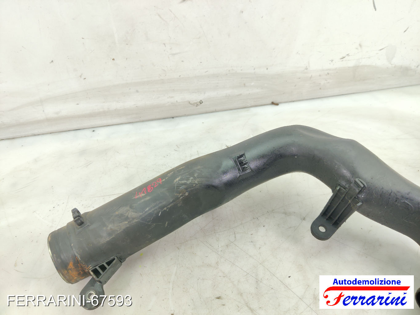 tubo aria aspirazione AUDI A3 8P1 2.0 TDI 16V 2003-2012 1K0129654K 7
