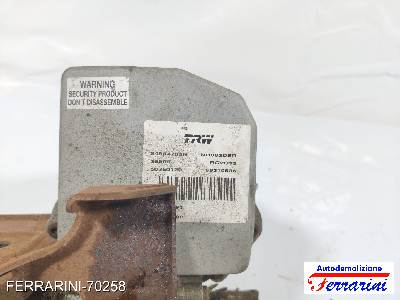 Servosterzo Piantone City RENAULT MODUS F/JP0 2004-2023 8200626817, 8200826817 16