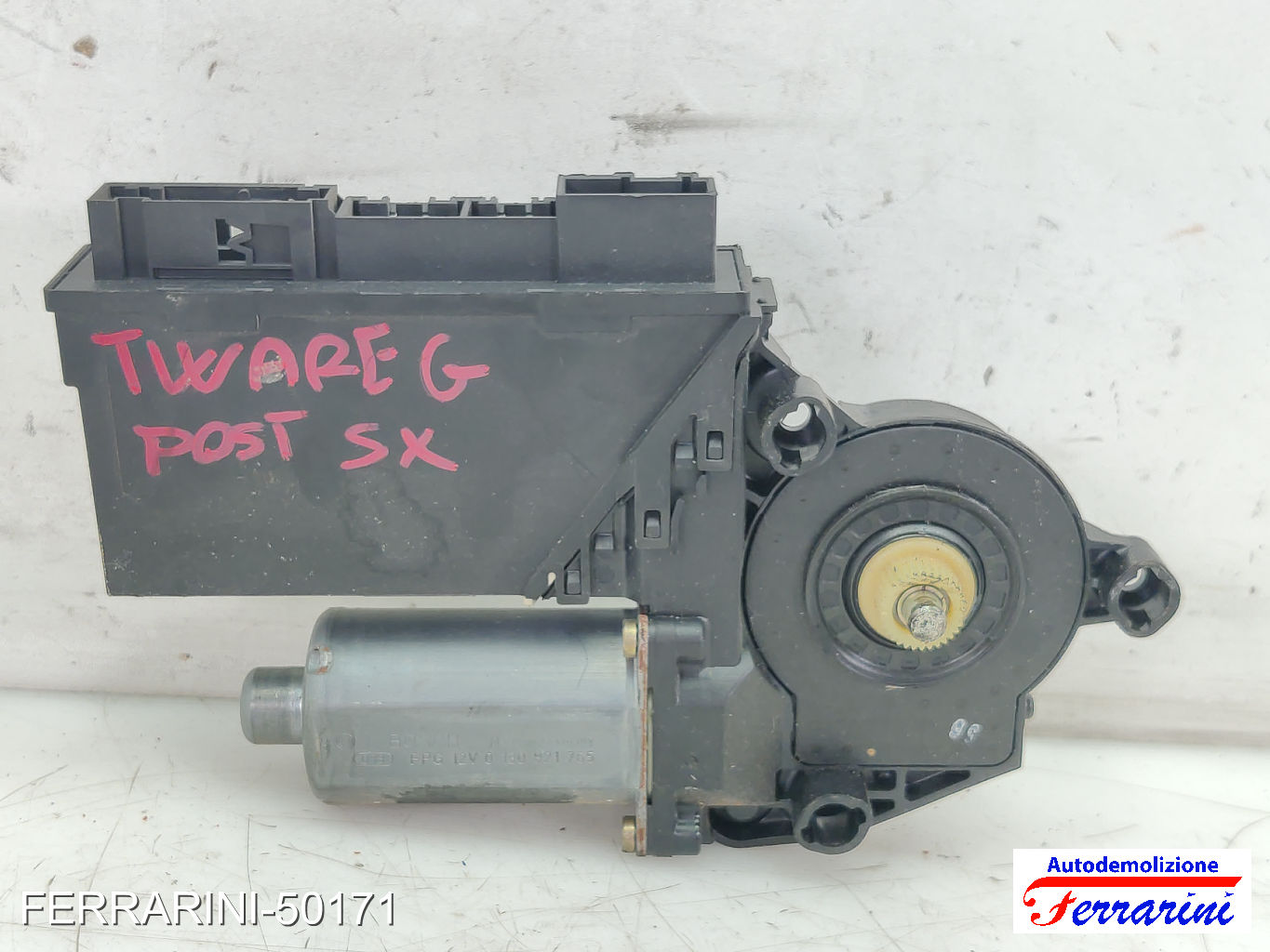 Motorino Alzavetro VW TOUAREG 7L6, 7L7, 7LA 2.5 R5 TDI 2003-2010 7LO959795 6