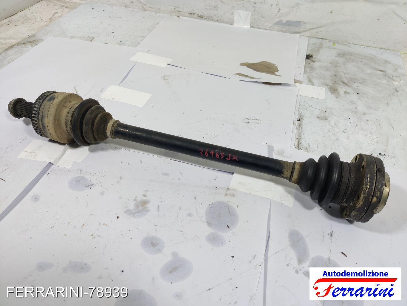 Semiasse BMW SERIE 3 E36 318I 1993-1998 33211227606, 33211229392, 33217529905
