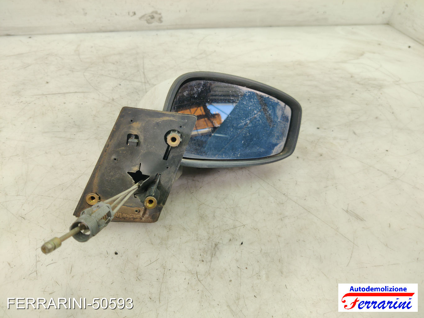 Specchietto Laterale FIAT IDEA 350 2004-2012 destro, dx 249 BIANCO BANCHISA 8