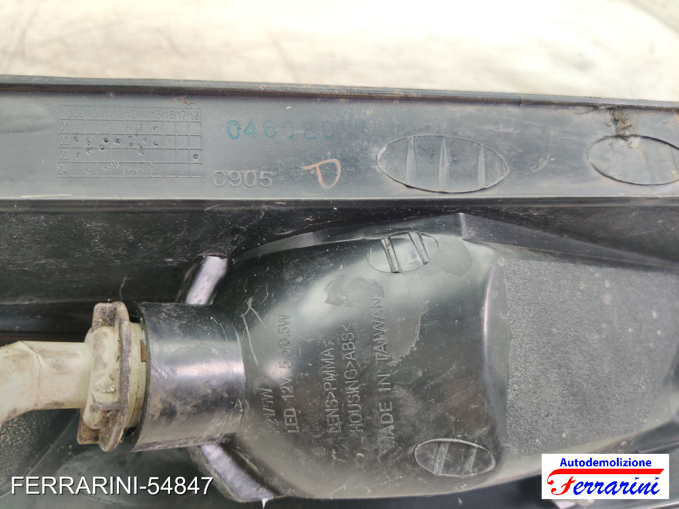 Fanalino Stop Posteriore FORD FOCUS 2 DA, DP, HCP 2005-2012 destro, dx 6