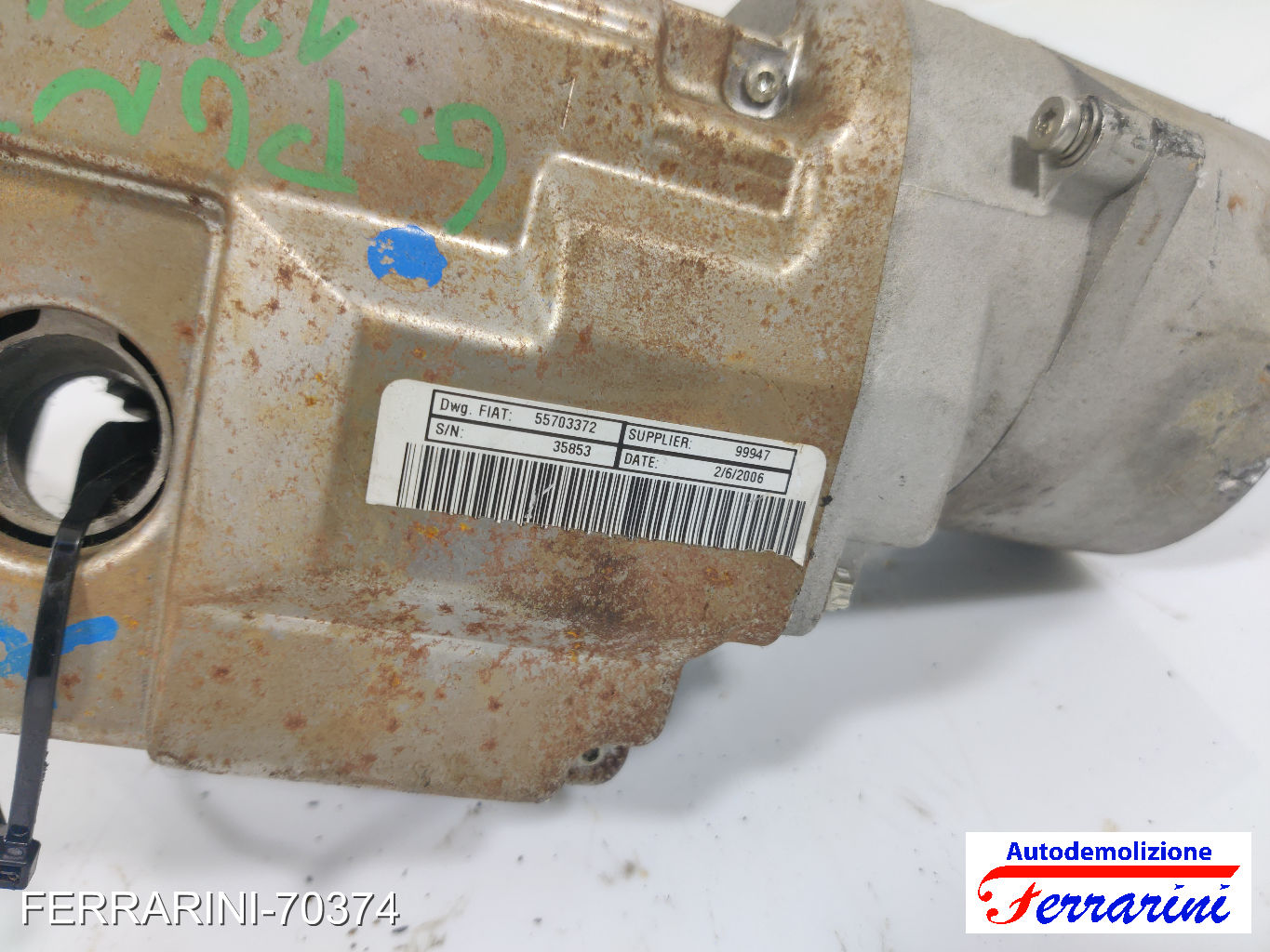 Servosterzo Piantone City FIAT GRANDE PUNTO 199 2005-2009 55703372, 99947