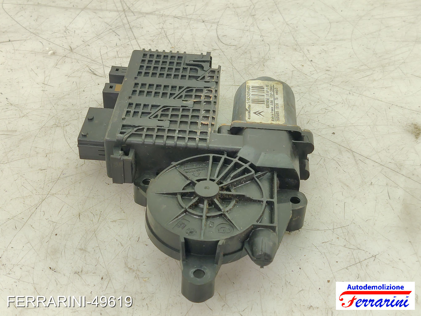 Motorino Alzavetro CITROEN C4 PICASSO 1 UD 1.6 HDI 2007-2013 9682495680 6