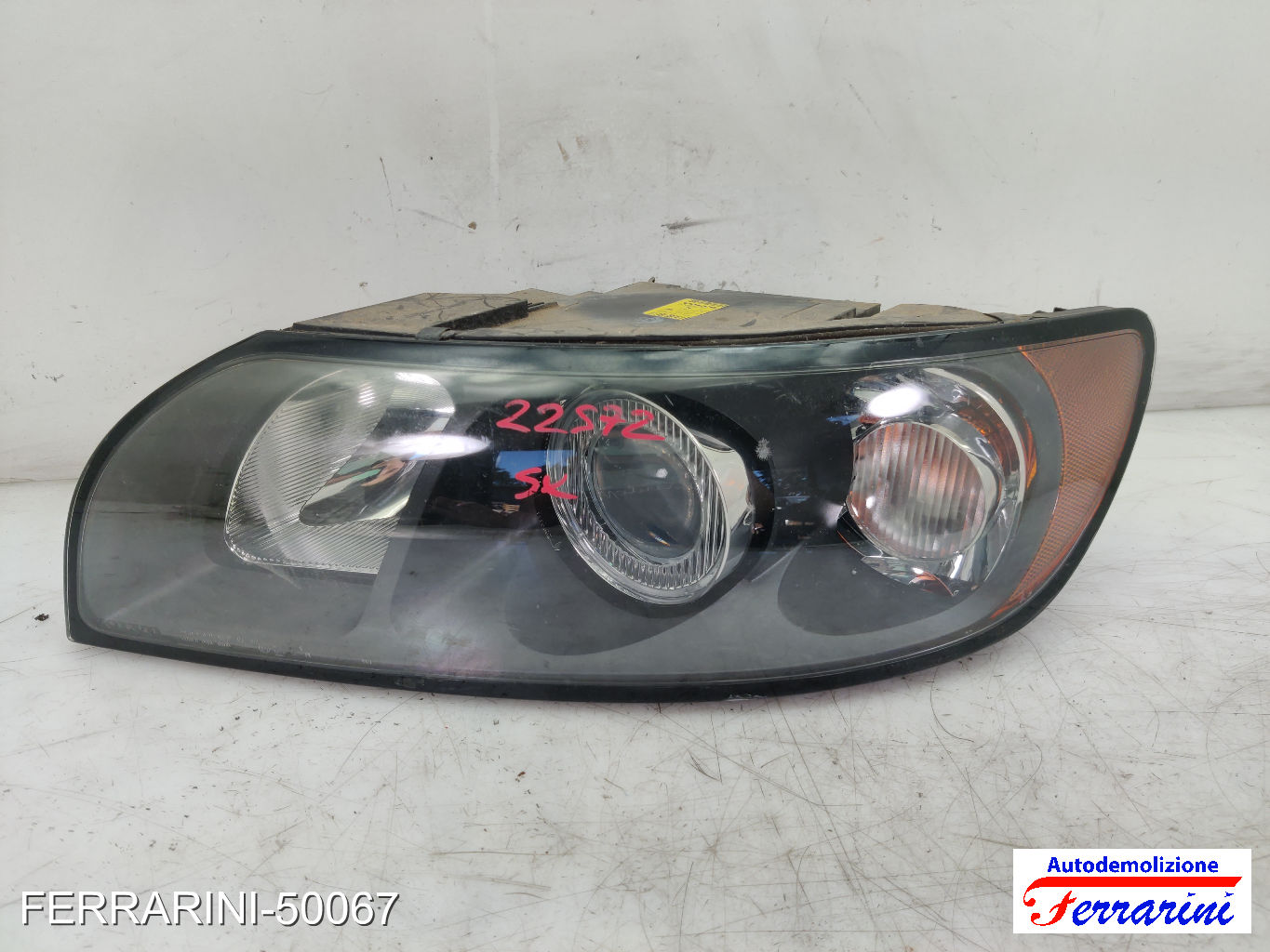 Faro Anteriore VOLVO S40 2 544 2004-2010 sinistro, sx 31335233, 30698873