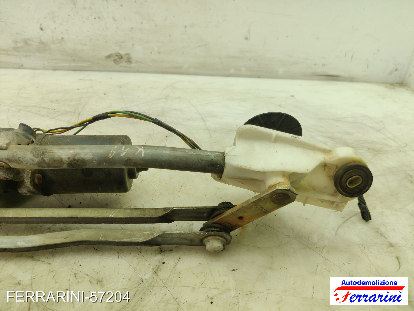 Spazzacqua Motorino Tergicristallo NISSAN MICRA 3 K12 2003-2010 anteriore 7
