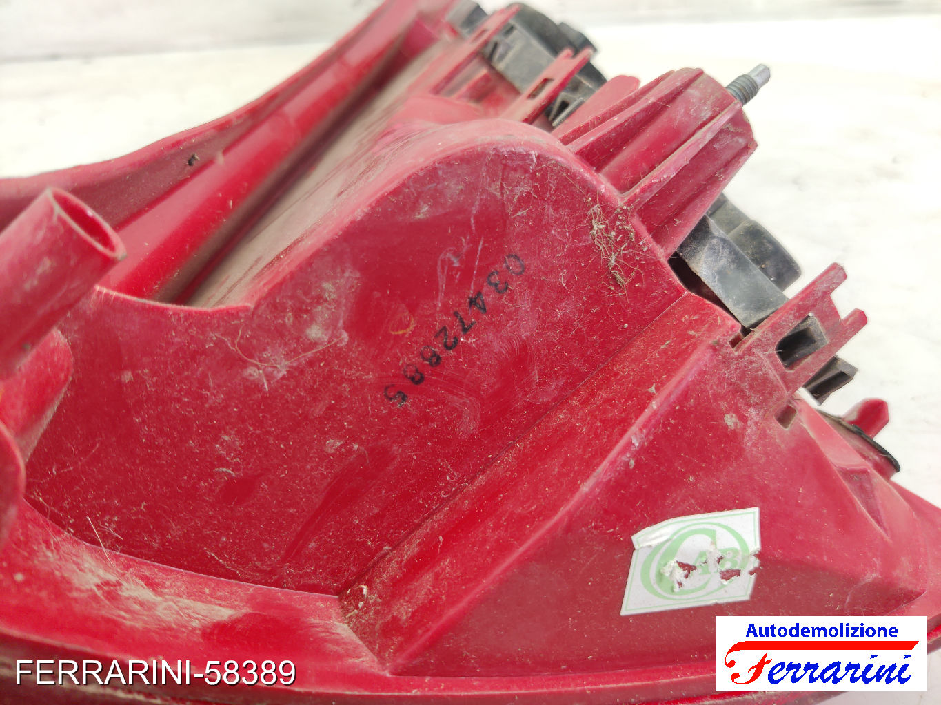Fanalino Stop Posteriore CITROEN C3 1 FC, FN 2002-2009 sinistro, sx 6350Q3