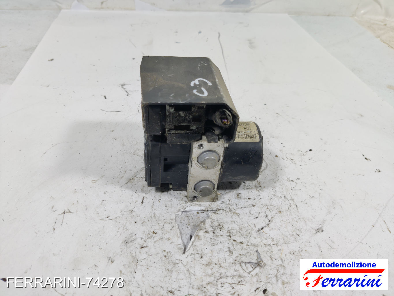 Centralina Pompa Abs CITROEN C3 1 FC, FN 1.1I 2002-2009 9665344180, 10020701424 9