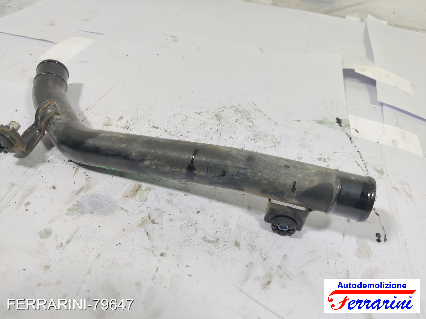 Tubo Acqua Motore In Ferro