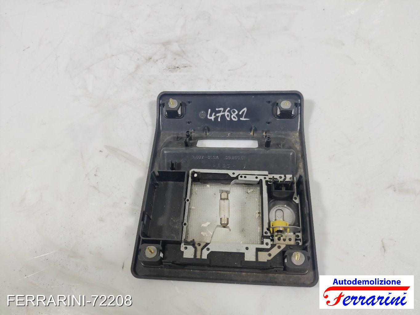 Plafoniera FIAT PUNTO 176 1997-1999 anteriore, frontale centrale, ant 77883156