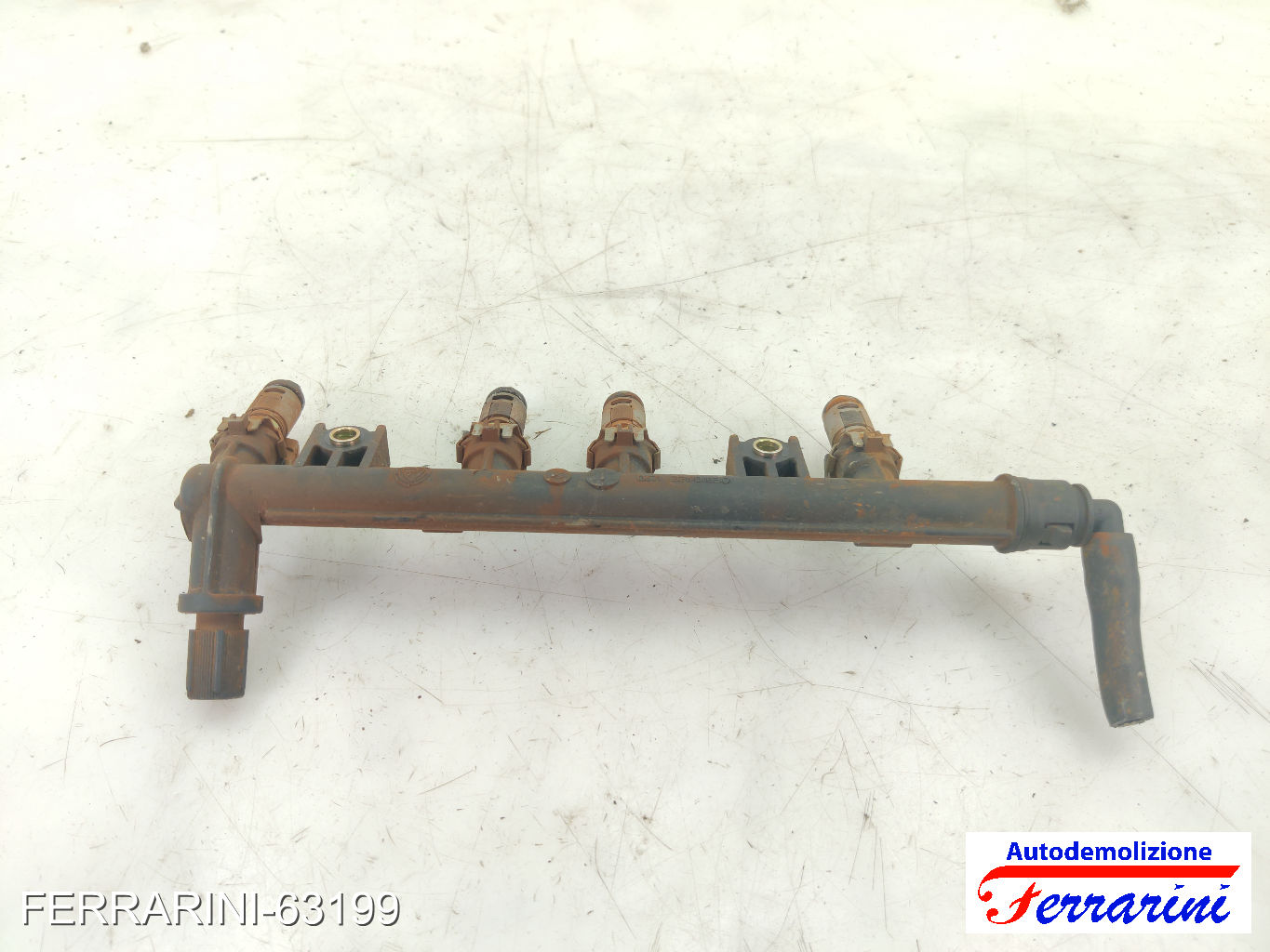 Flauto Con Iniettori FIAT PANDA 169 1.1 2003-2012 46761033 8