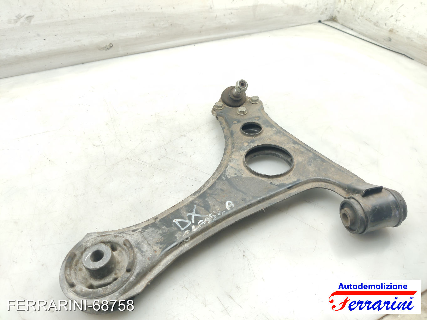 Braccio Oscillante MERCEDES CLASSE A W168 1998-2001 Frontale Destra A1683302407