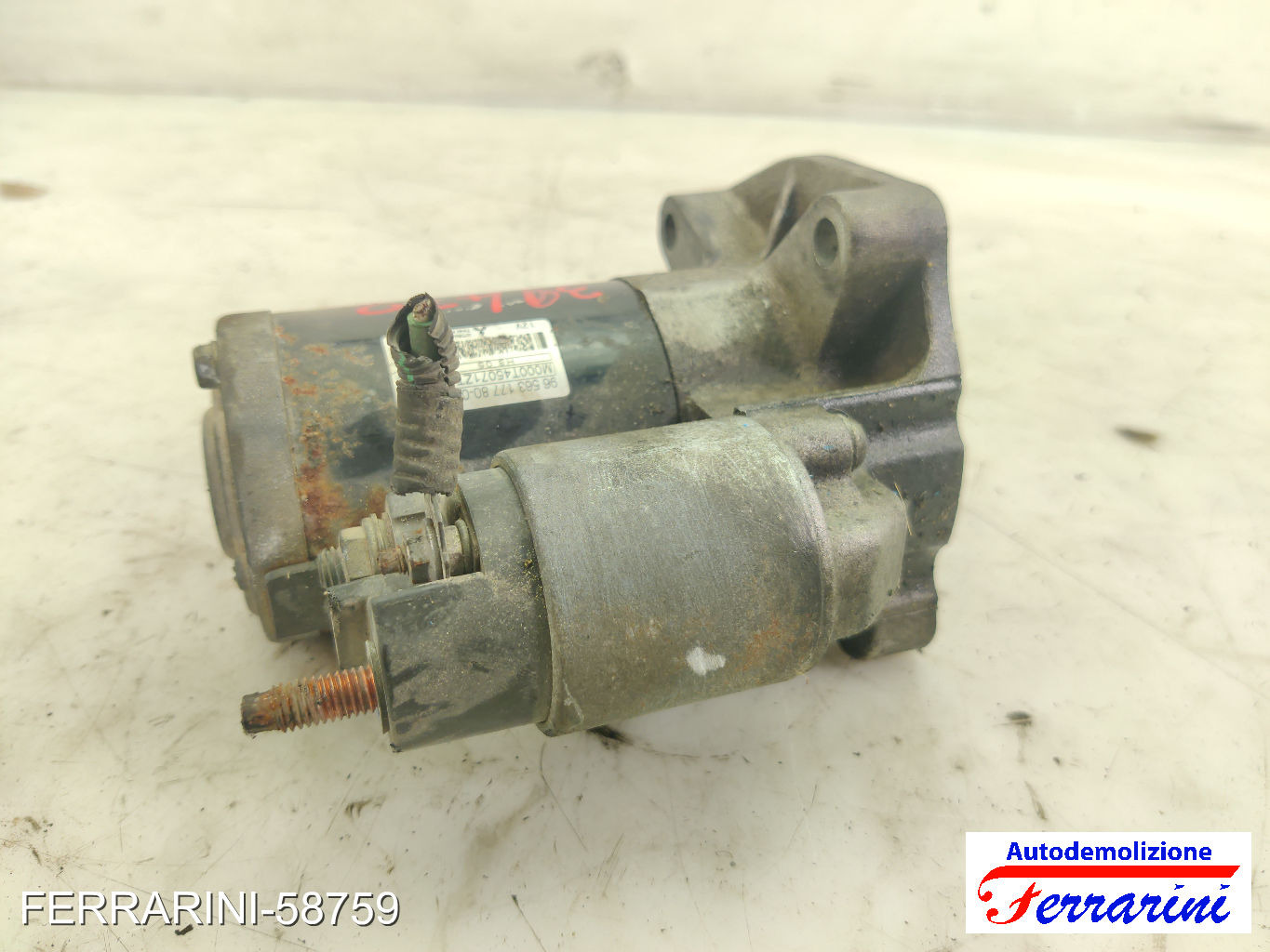 Motorino Avviamento CITROEN C4 LC 1.4 16V 2004-2011 965631778002, MOOOT45071ZT 9