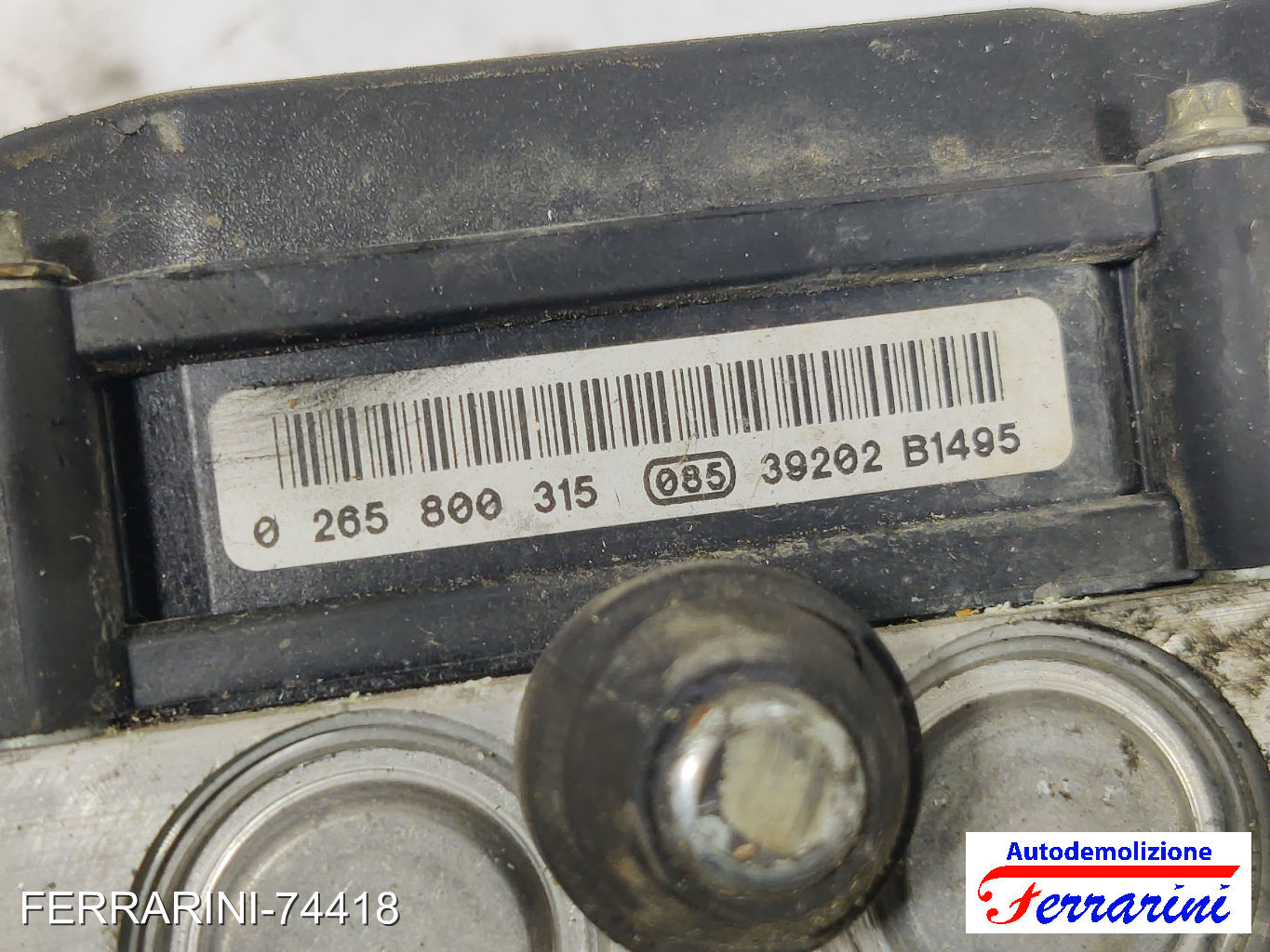 Centralina Pompa Abs FIAT PUNTO 188 1.2 60 1999-2010 46836768, 0265231331