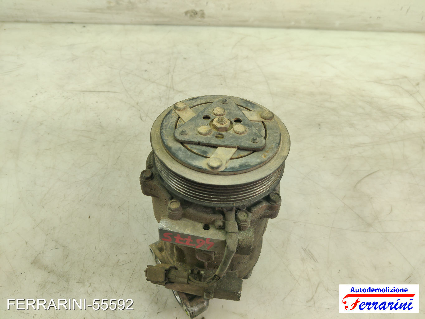 Compressore Clima FORD FOCUS C-MAX DM2 1.6 TDCI 2003-2007 1677171, 3M5H19D629SA 10