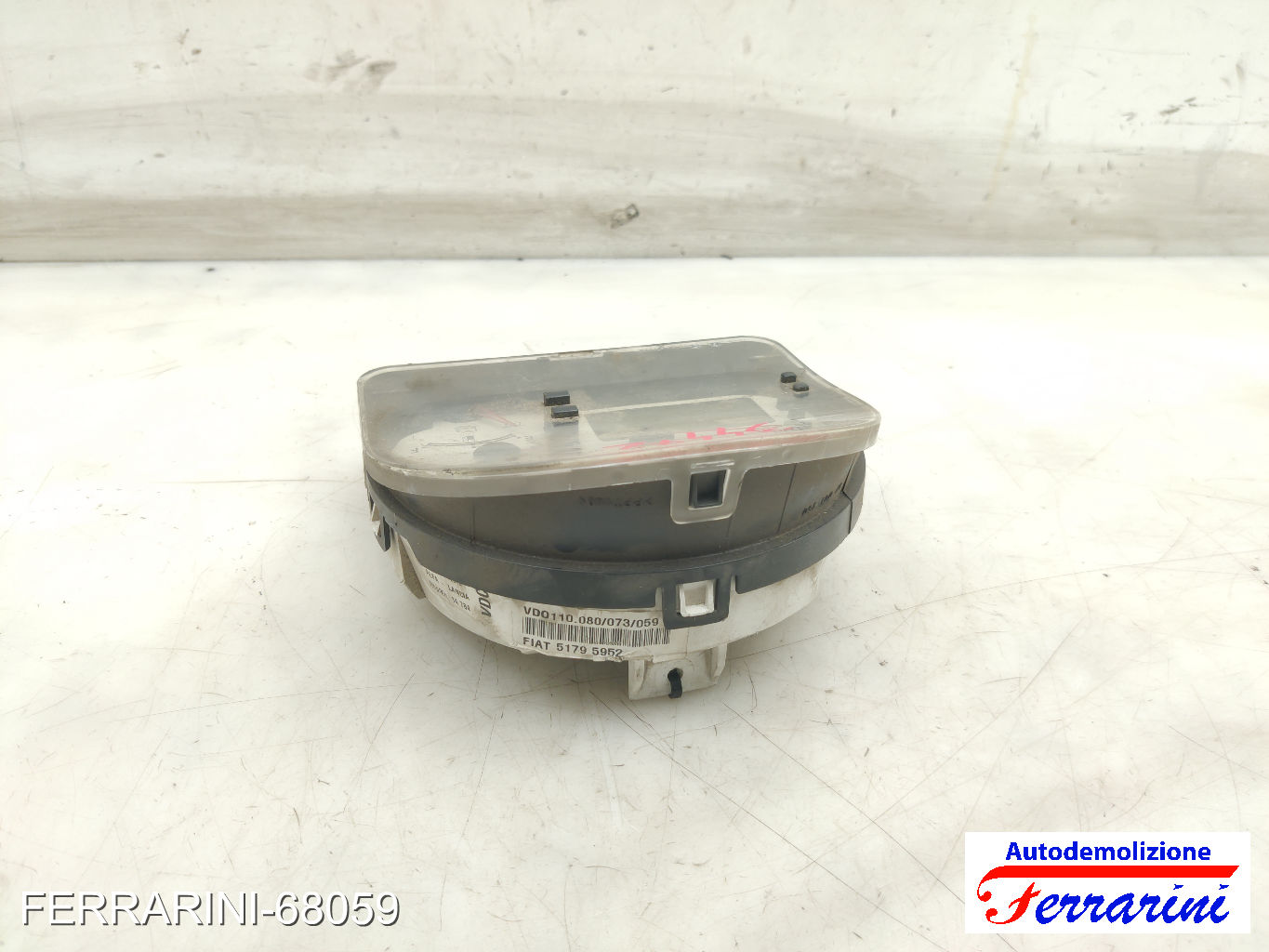 Quadro Contachilometri FIAT MULTIPLA 186 1.9 JTD 2002-2010 51795950, 81269032 8