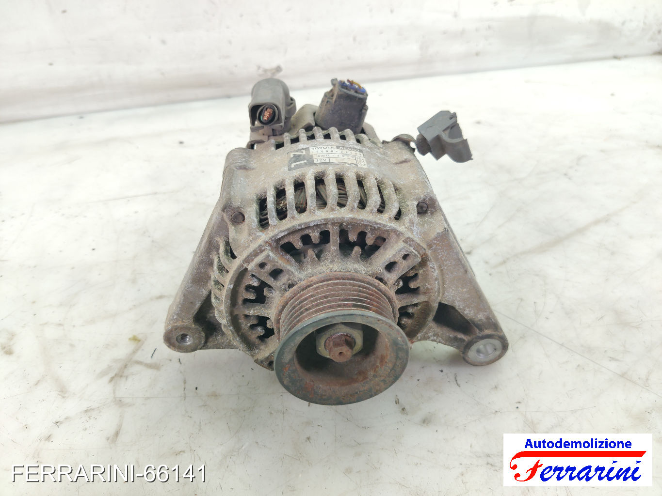 Alternatore TOYOTA COROLLA VERSO E12 1.6 VVT-I 2001-2004 2706022100, 10221120206 6