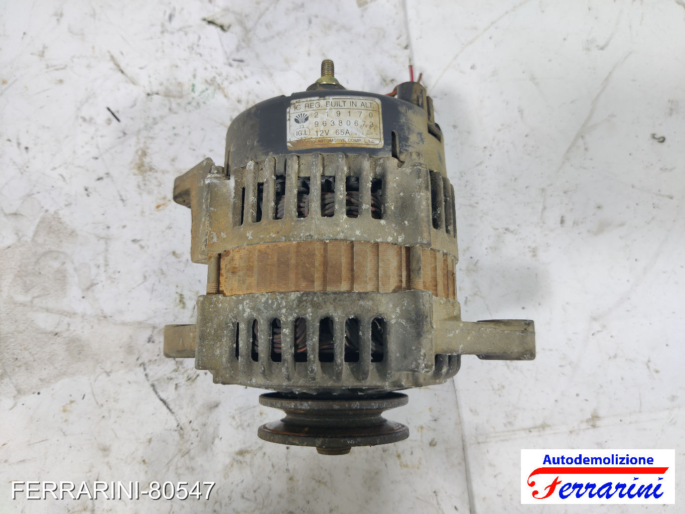 Alternatore DAEWOO MATIZ M100, M150 0.8 1998-2002 8
