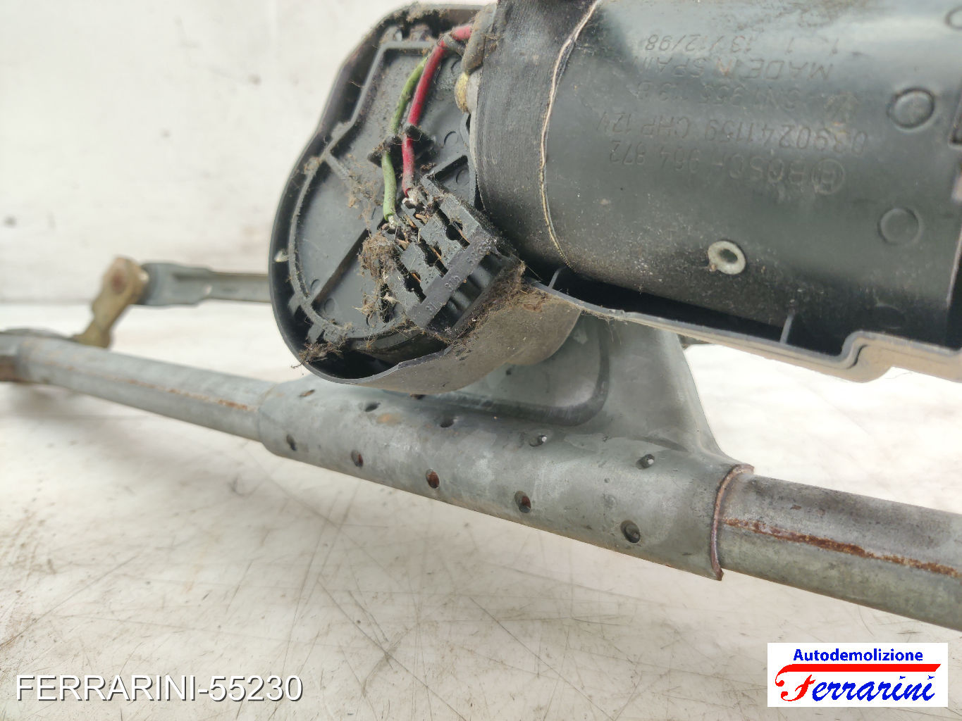 Spazzacqua Motorino Tergicristallo VW POLO 6N1 1995-1999 anteriore, frontale