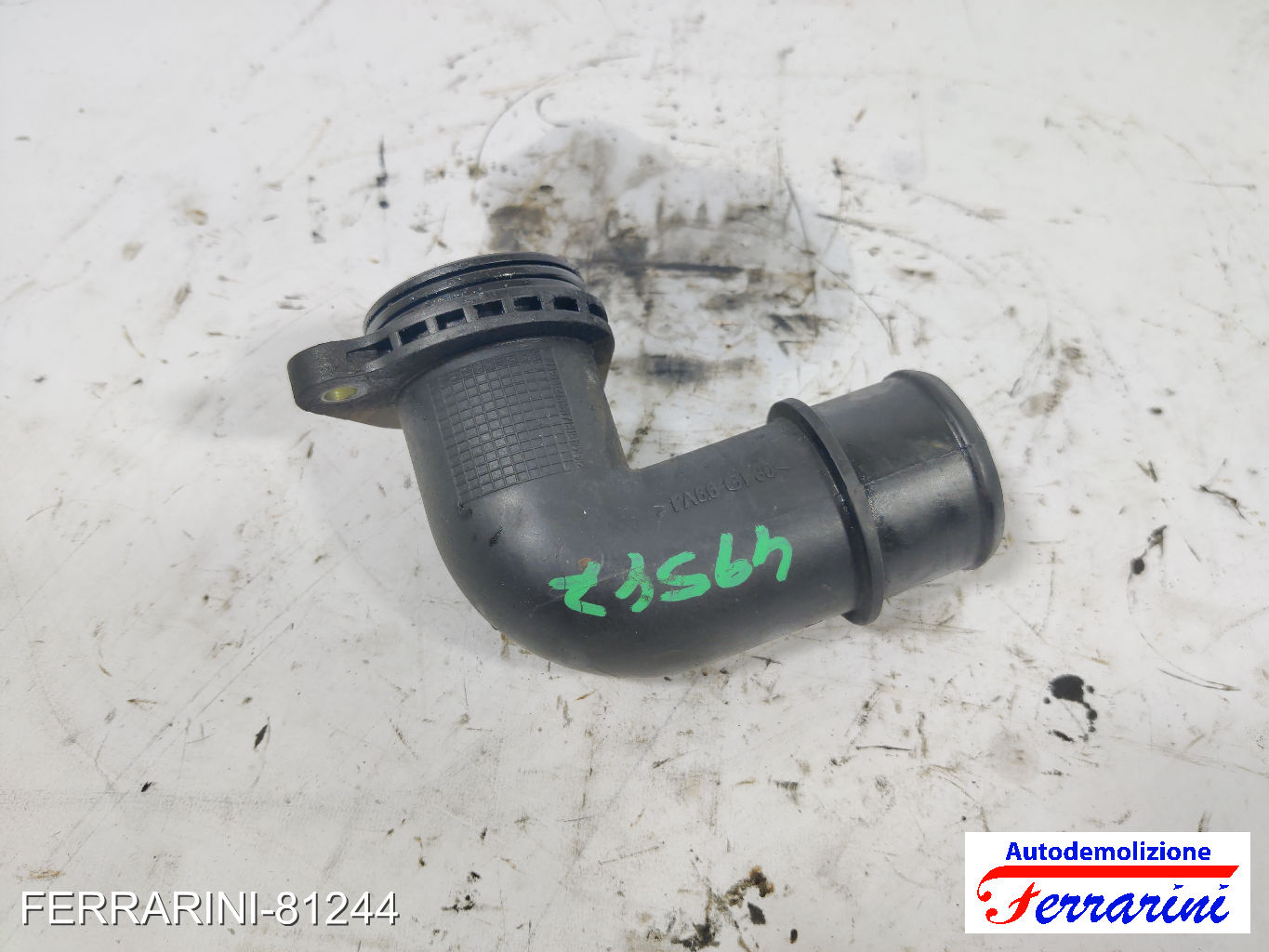 tubo aria aspirazione, intercooler 939A2000 FIAT CROMA 194 1.9 D MULTIJET