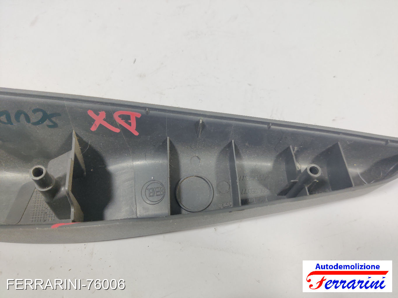 Mostrina specchietto interno FIAT SCUDO 270, 272 2007-2016 centrale, cent