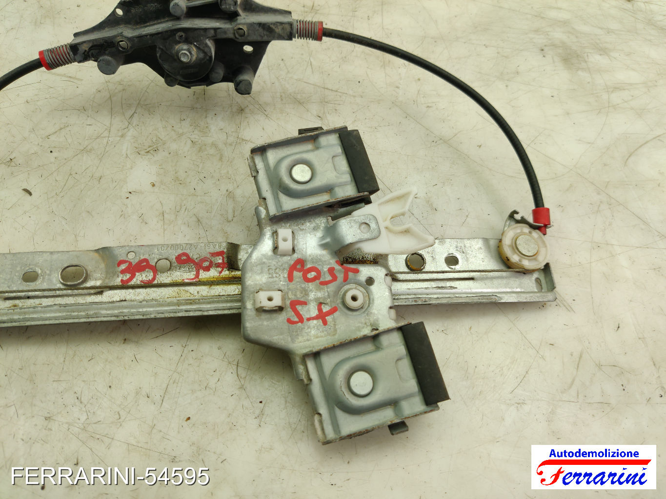 Motorino Alzavetro FORD FIESTA 6 CB1, CCN 1.5 TDCI 2012-2017 1908250, 1579866 14