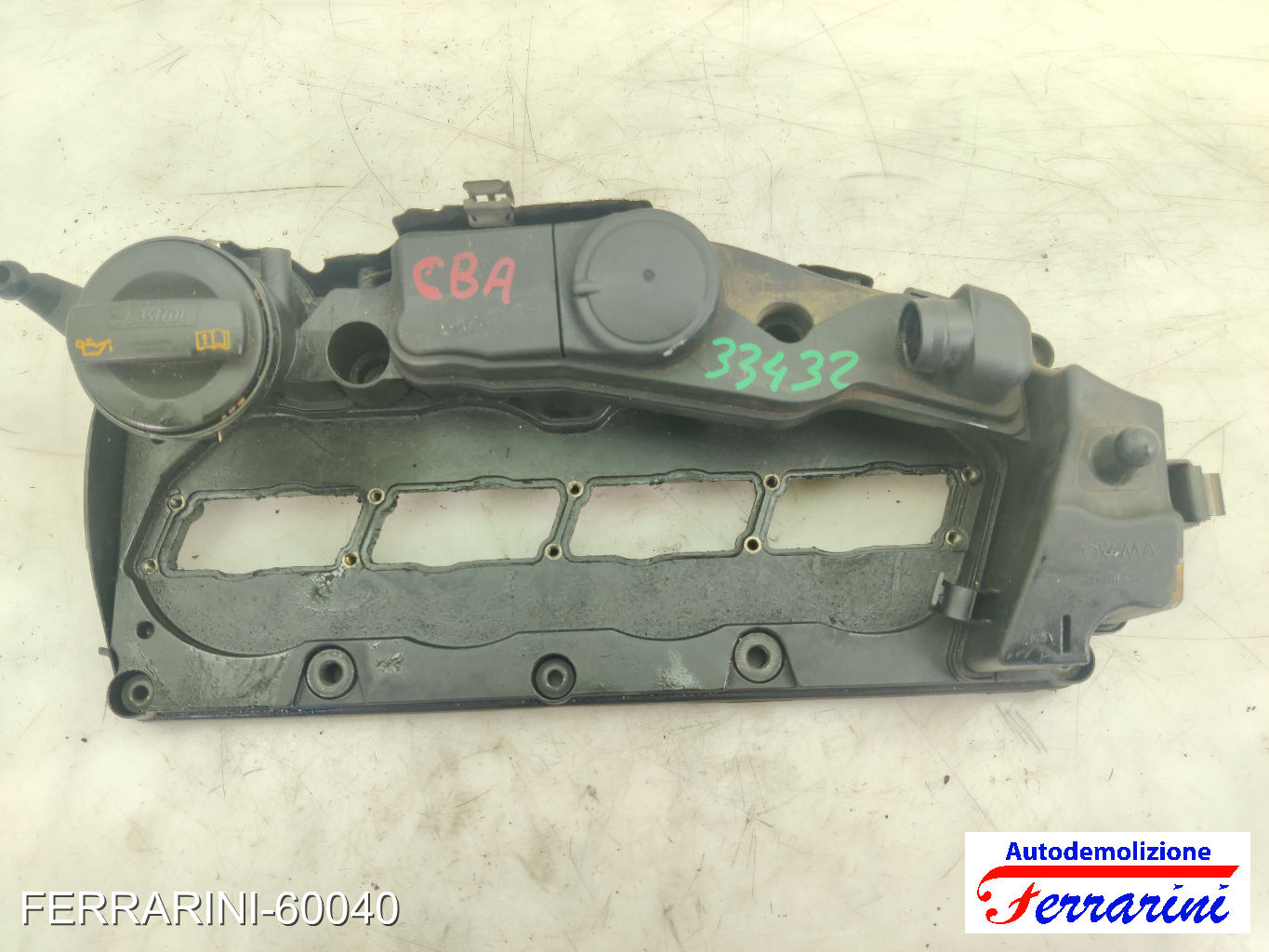 coperchio punterie CBA Coperchio Punterie Valvole VW GOLF 6 5K1 2.0 TDI