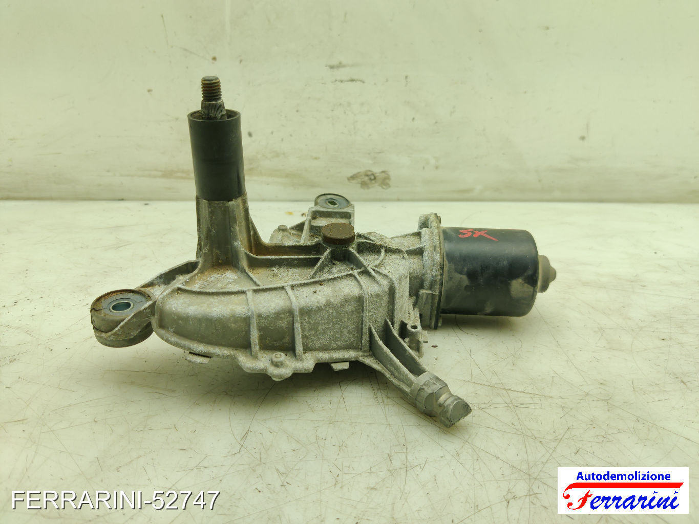 Spazzacqua Motorino Tergicristallo CITROEN C4 PICASSO 1 UD 2006-2013 anteriore 7