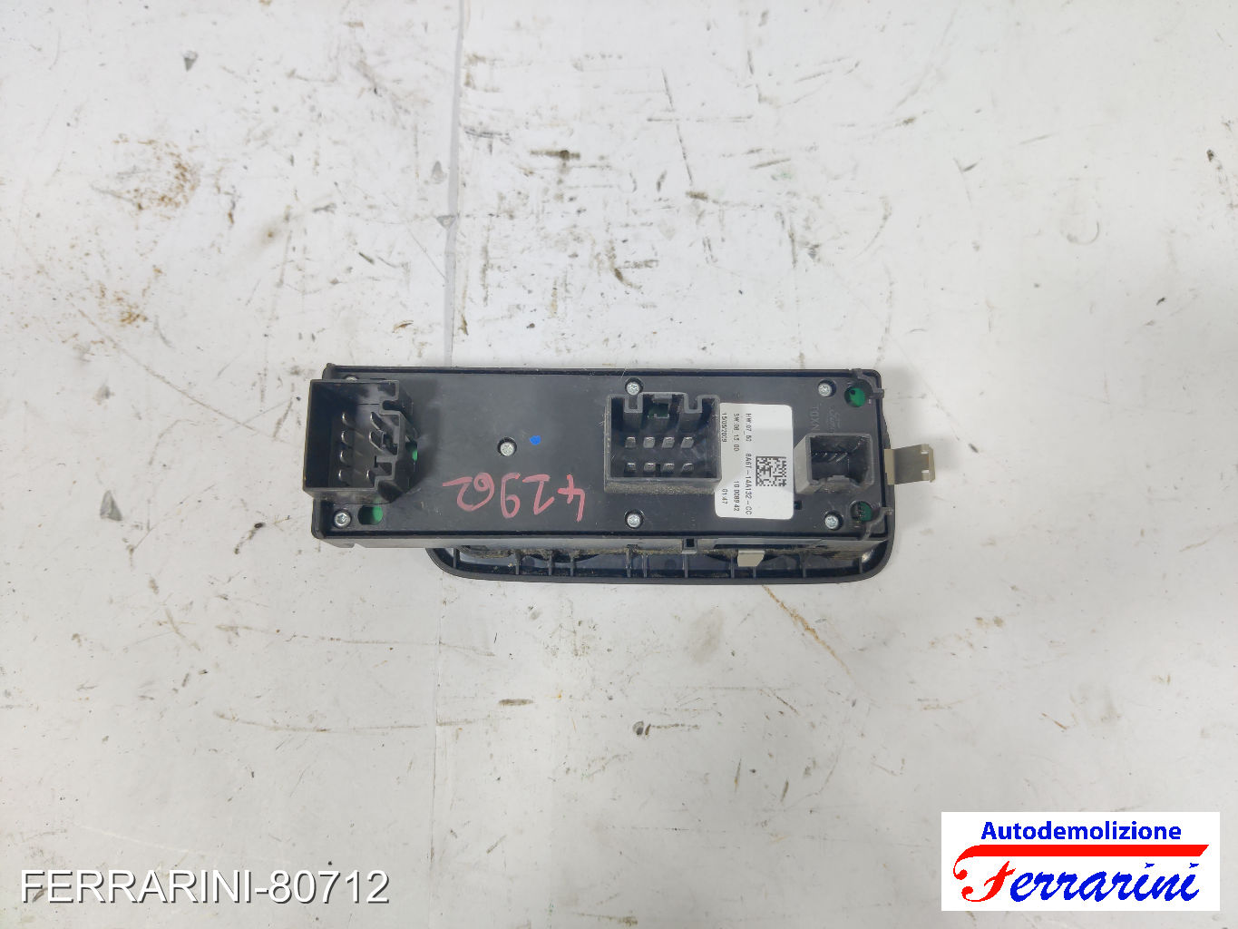 Pulsantiera Tastiera Alzavetro FORD FIESTA 6 CB1, CCN 2008-2012 sinistra, sx