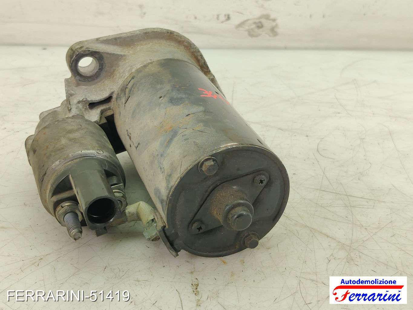 Motorino Avviamento VW GOLF 5 1K1 1.9 TDI 2003-2008 02Z911023F, 02Z911023H 6