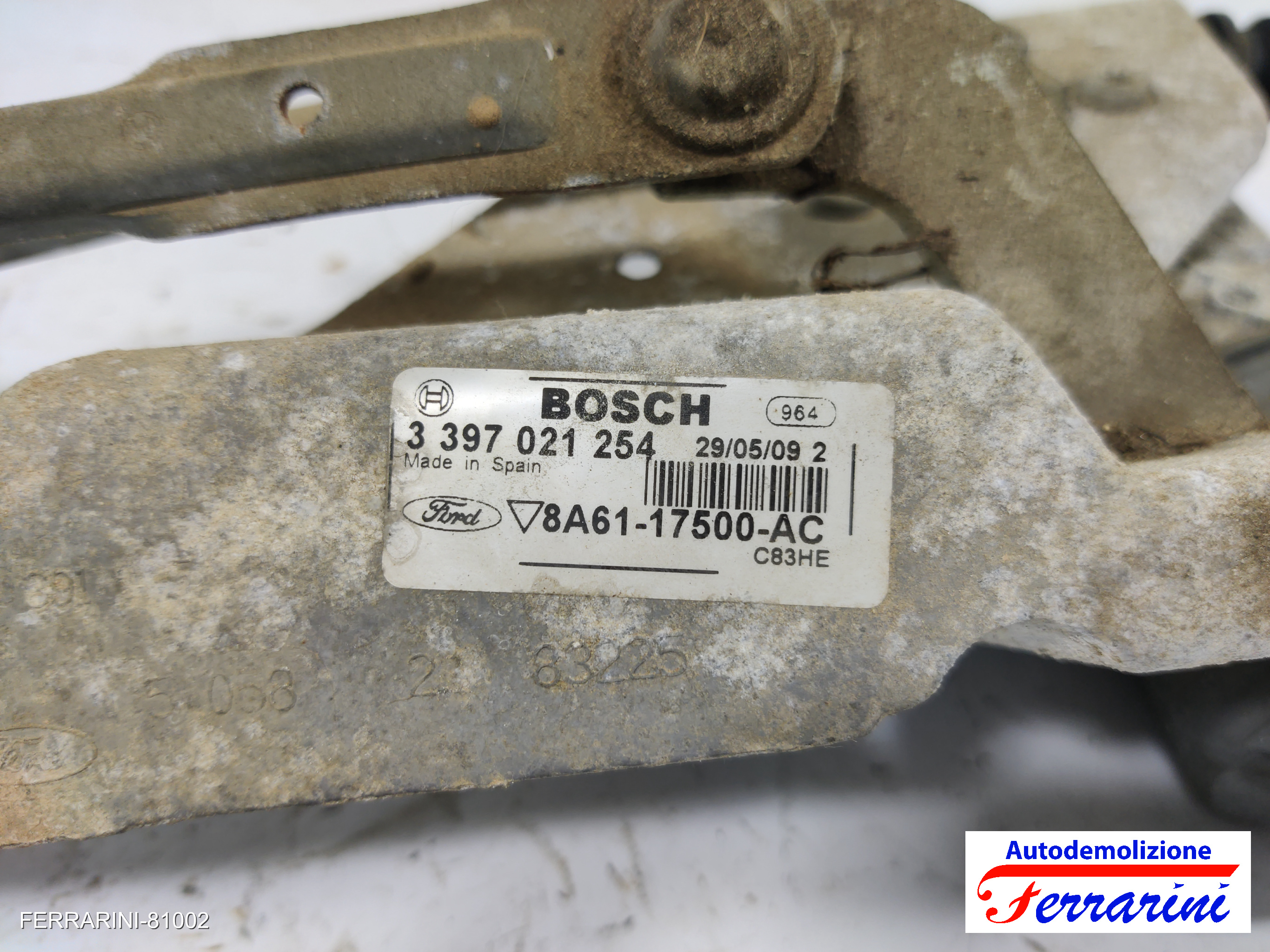 Leva Tergicristalli FORD FIESTA 6 CB1, CCN 2008-2012
