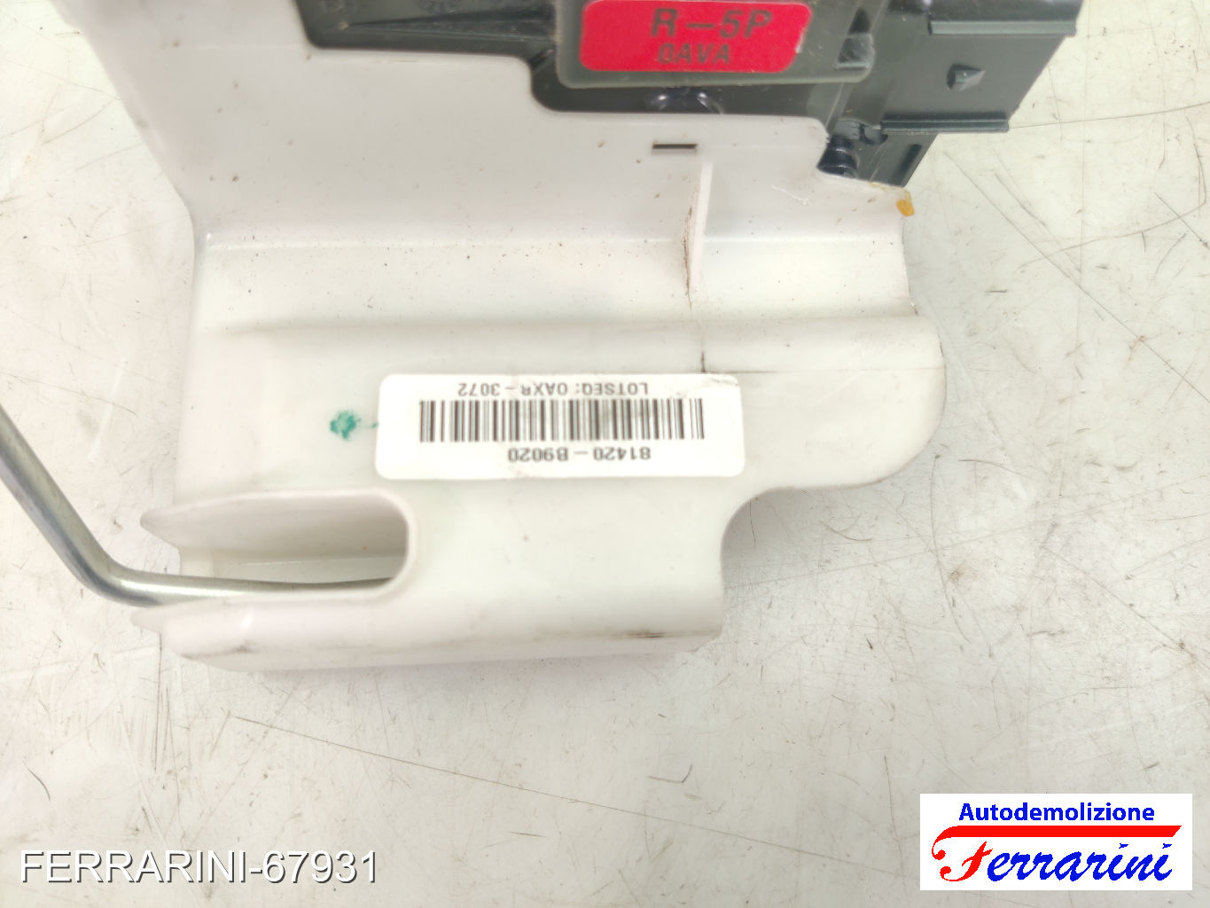 Serratura Porta HYUNDAI I10 BA, IA 2013-2023 destro, dx, posteriore, post 8