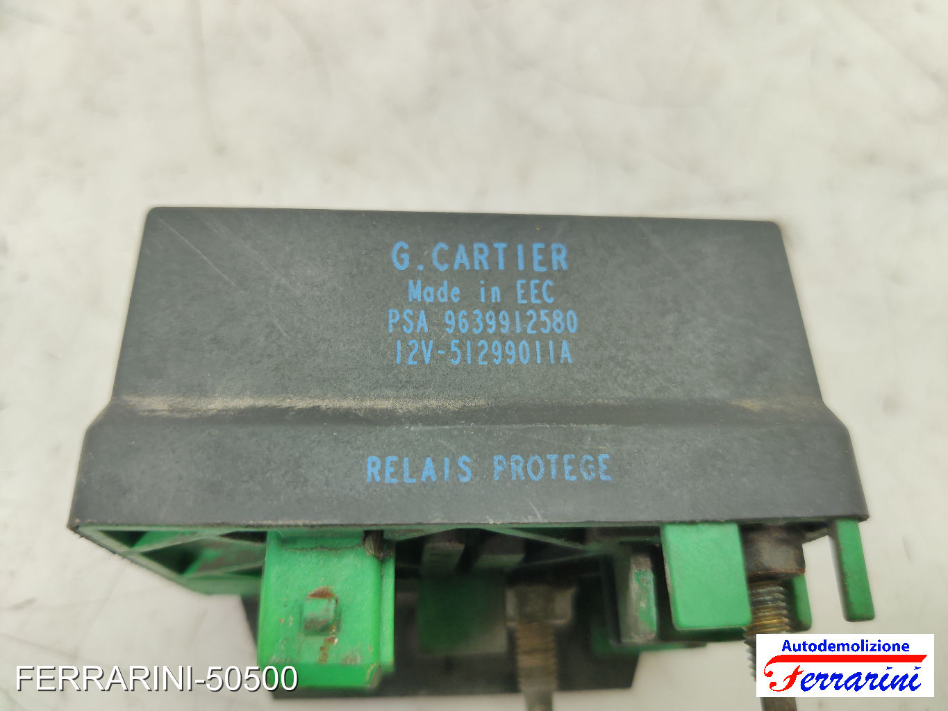Centralina Candelette PEUGEOT 307 3A/C 2.0 HDI 110 2000-2007 9639912580