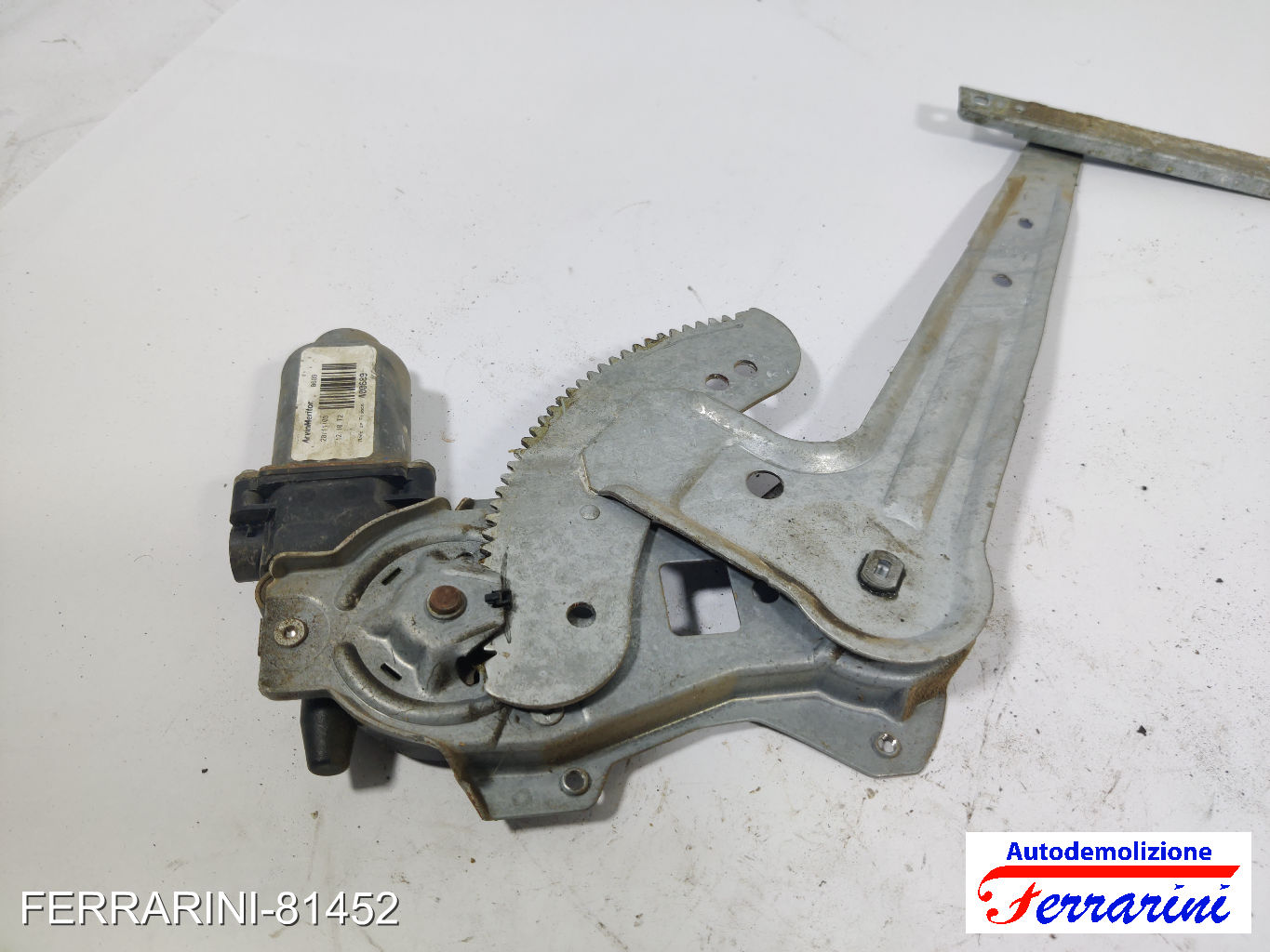 Motorino E Meccanismo Alzavetro Retro Destra