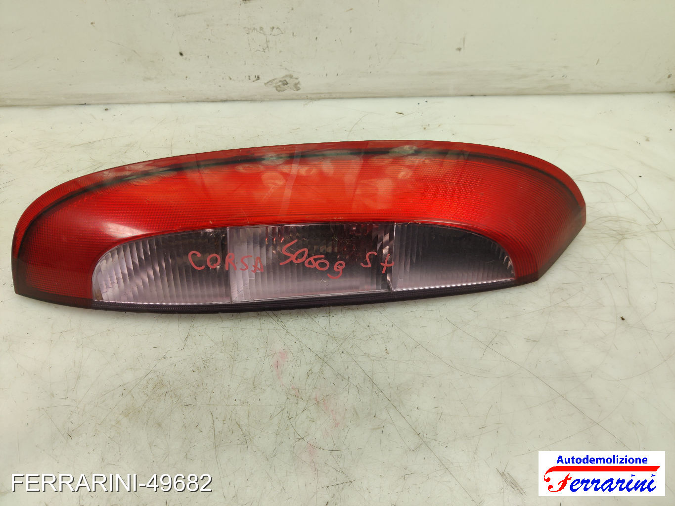 Fanalino Stop Posteriore OPEL CORSA C X01 2000-2003 destro, dx 09114336 7