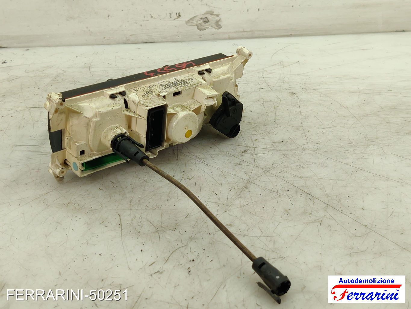 Tastiera Clima MINI - R50, R53 2001-2006 anteriore, frontale 64111502214 7